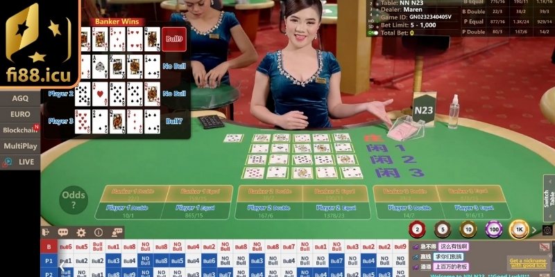 Cách chơi bài bull bull Fi88 qua quy tắc tính điểm