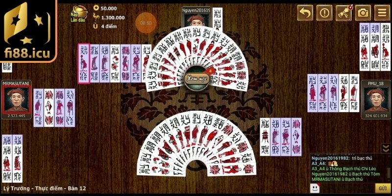Chi tiết cách chơi bài tổ tôm Fi88 trong luật tính cước